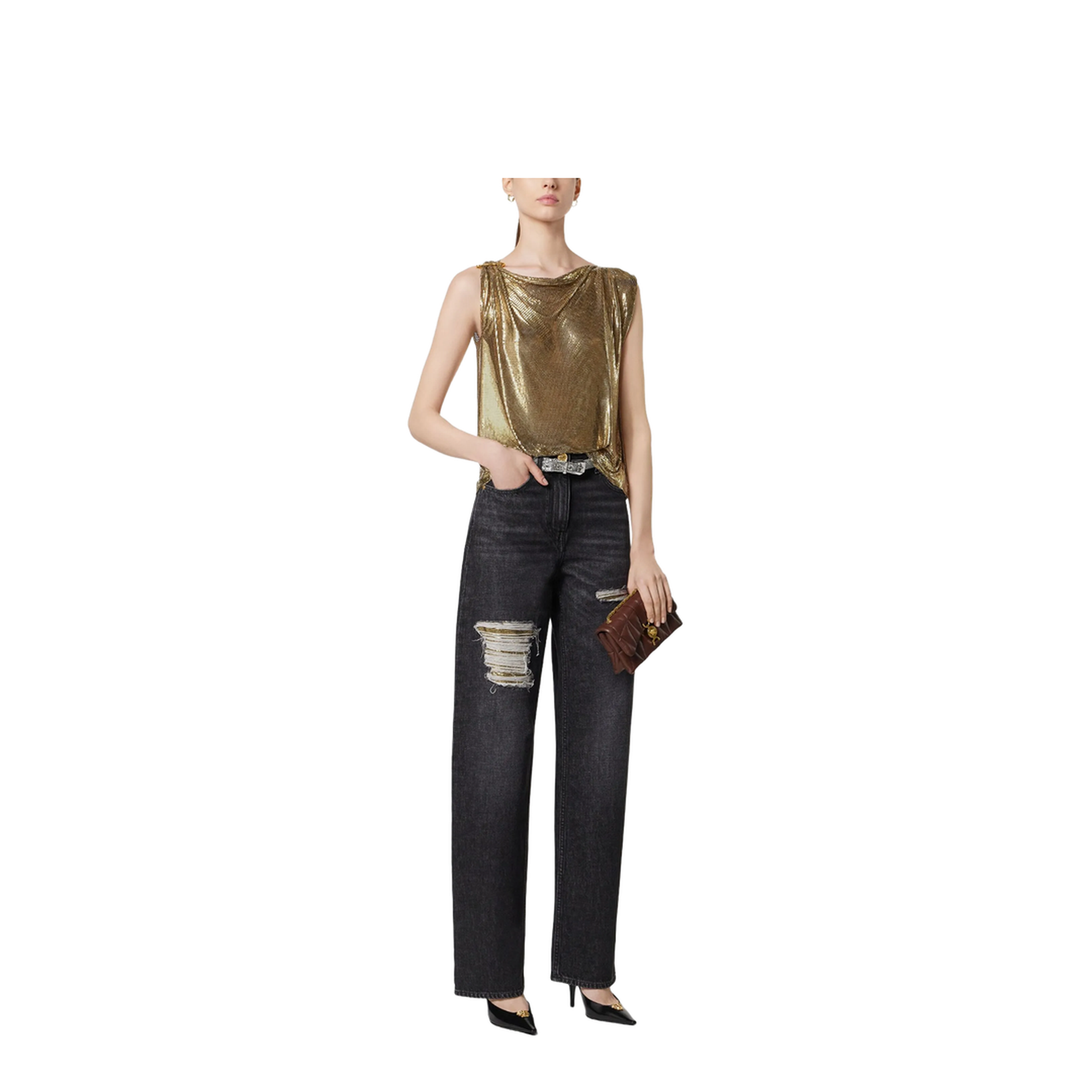 PANTALONE IN DENIM