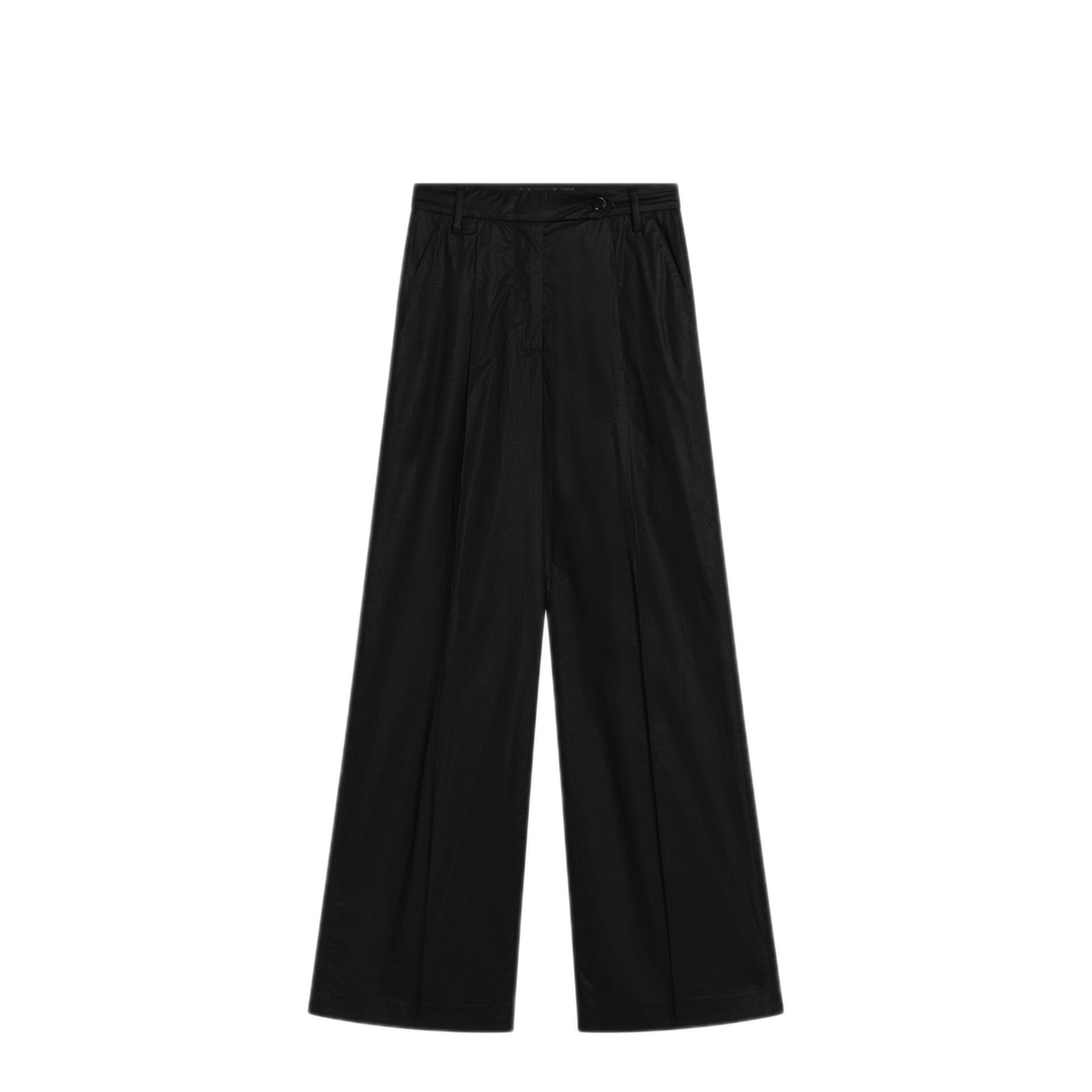 MAYFEYR - Department Five - Wide Black Cotton Pants - DP0592TF0307999