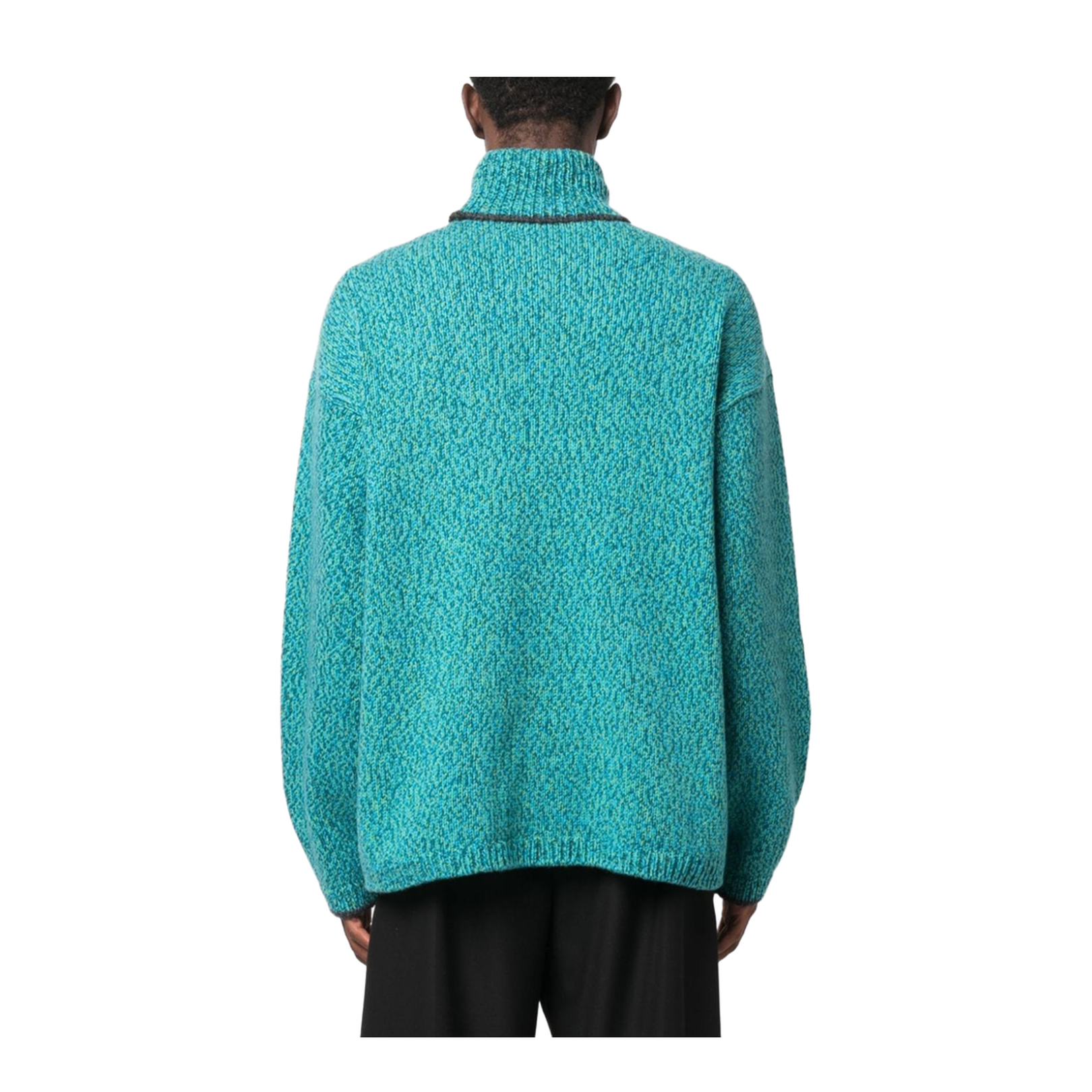 Intarsia-Knit Logo Jumper