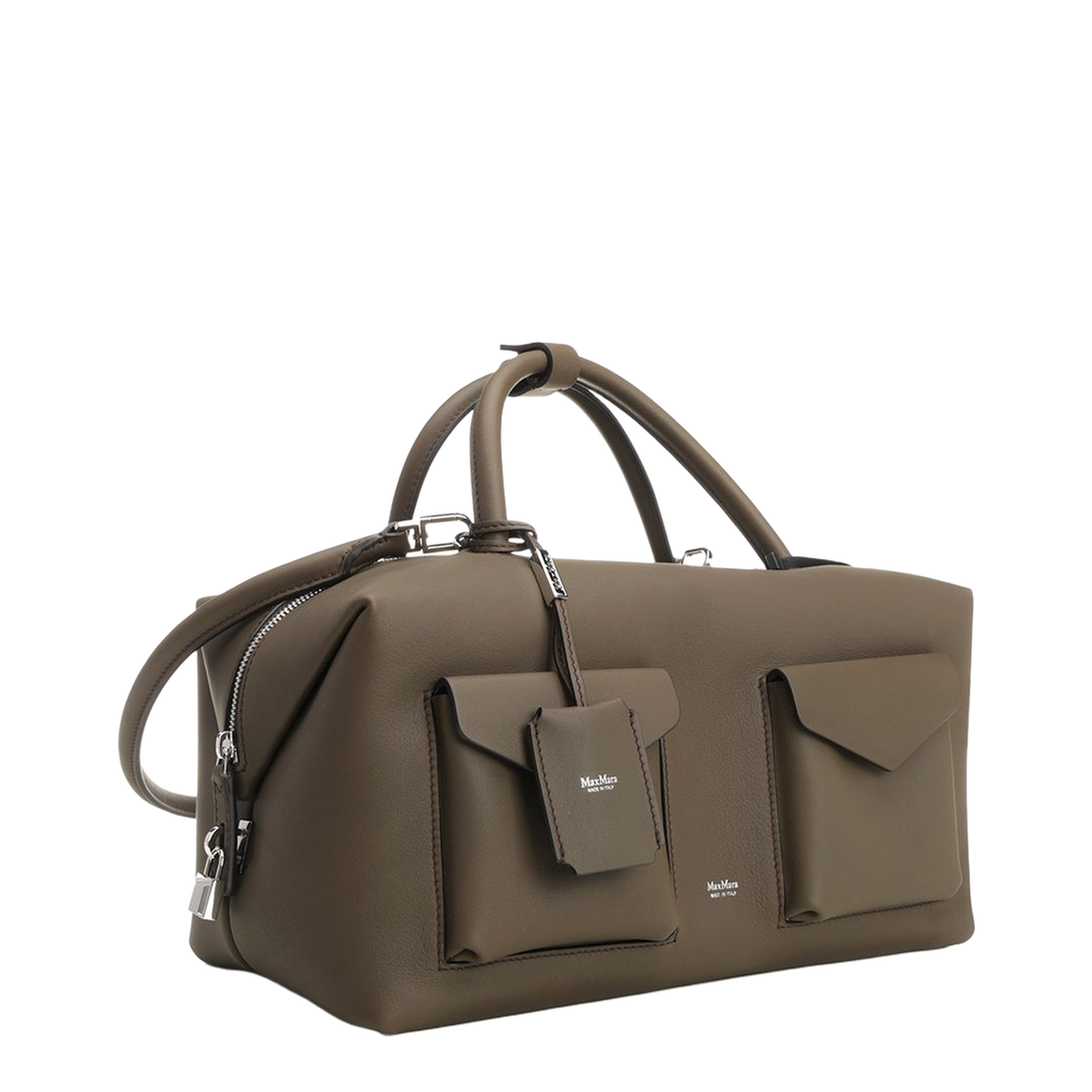 MAYFEYR - Max Mara - Holdall Cargo Large Bag In Smooth Leather - 2614511011600154002