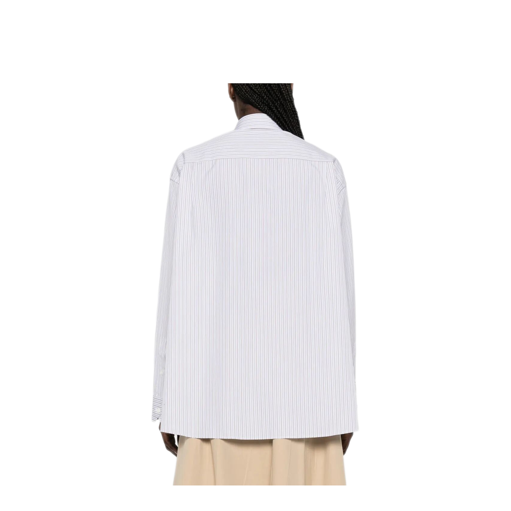 MAYFEYR - Prada - Double-Stripe Cotton Poplin Shirt - P493IRSOOO18RGF0S4M