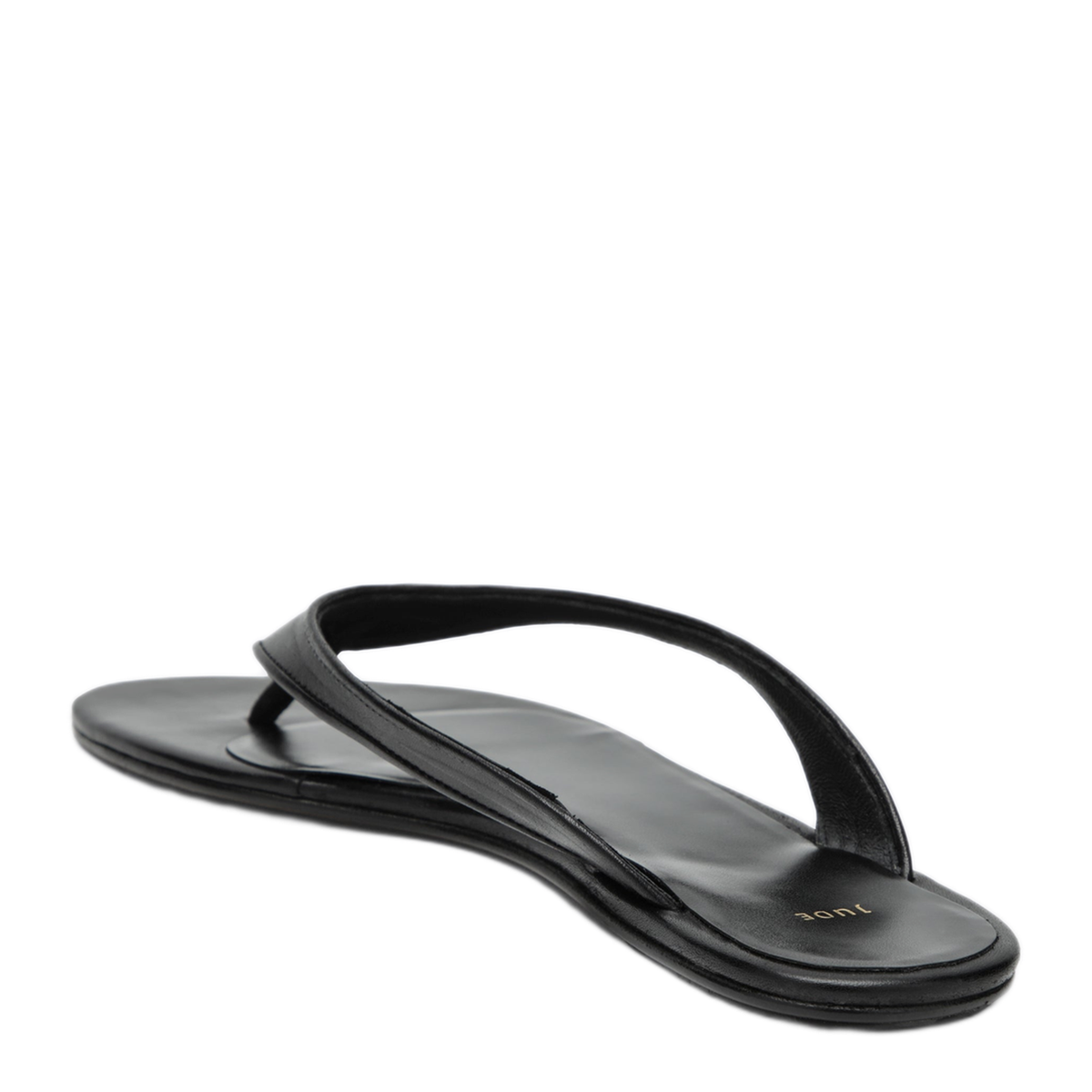 MAYFEYR - Jude - Black Leather Rue Sandal - SS26FO002CL014BK001