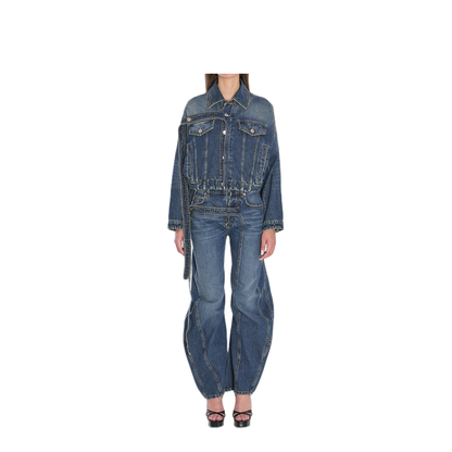 MAYFEYR - Jean Paul Gaultier - Strap Jeans In Denim - WTR009D02457