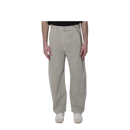 MAYFEYR - Lemaire - Twisted Belted Pants - PA326LD1054BK201