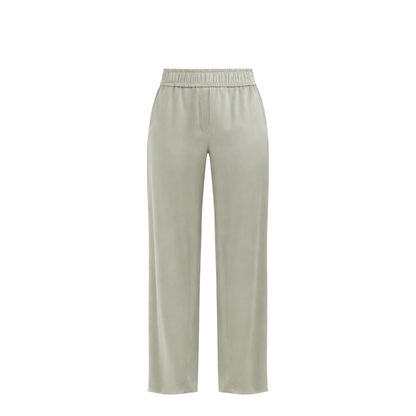 Elastic-Waistband Palazzo Pants