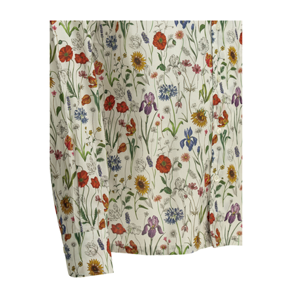 MAYFEYR -  - Casual Floral Shirt - WQB013S261WHRDPRPLBLU