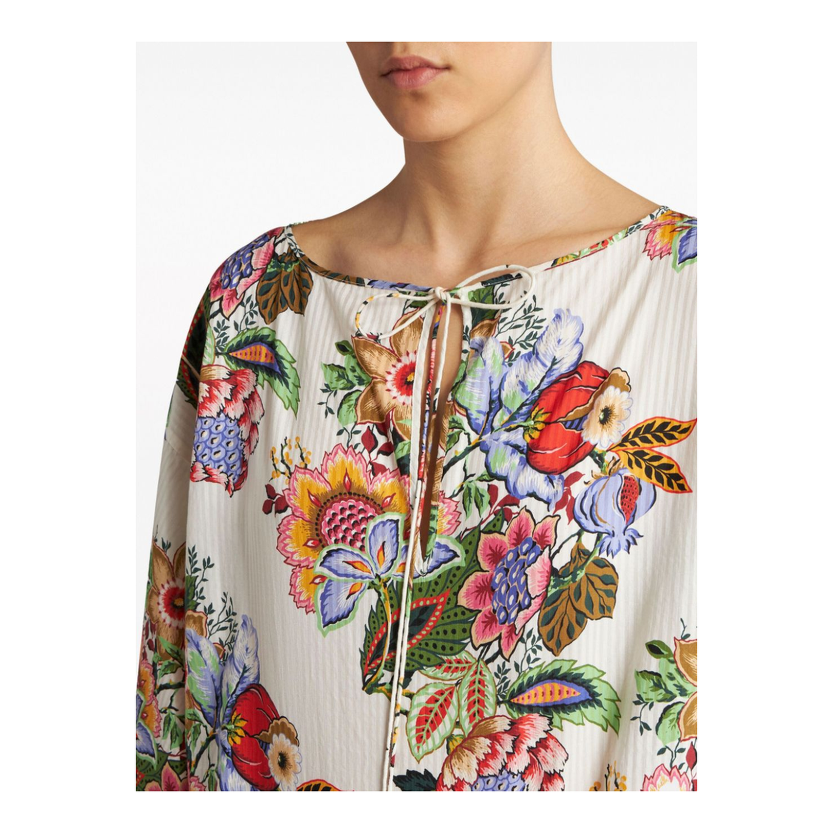 Multicoloured Bouquet Blouse