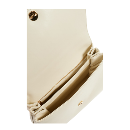 Leather shoulder bag