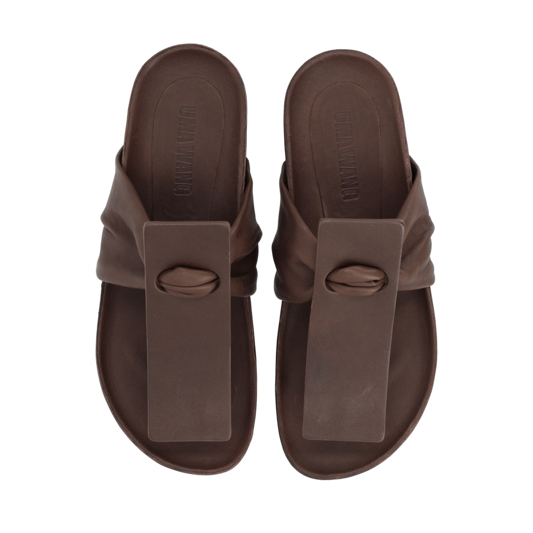 MAYFEYR - Uma Wang - Leather Thong Sandals - US9077UW690