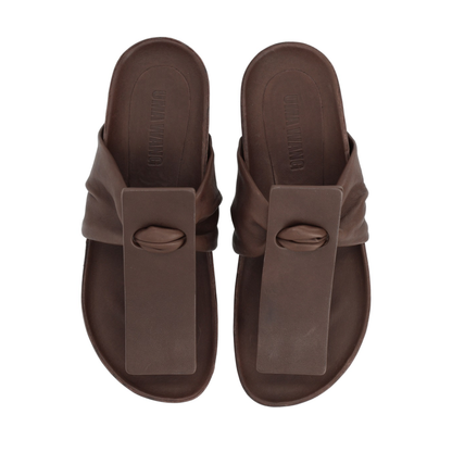 MAYFEYR - Uma Wang - Leather Thong Sandals - US9077UW690