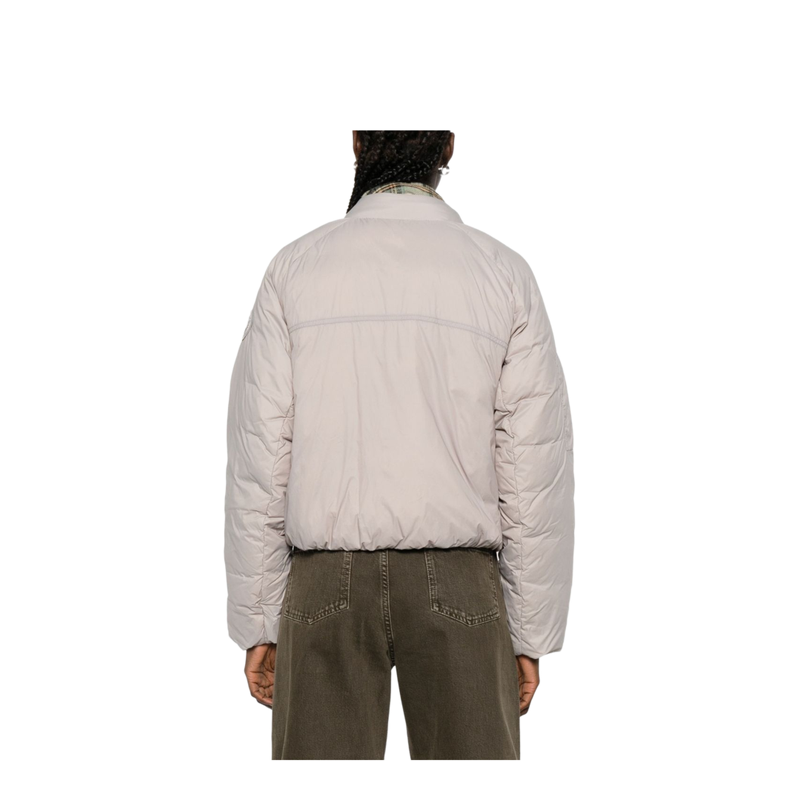 Quilted Bomber Jacket
