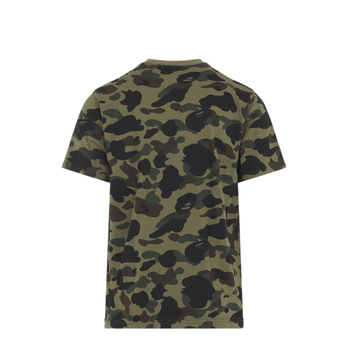 MAYFEYR - A Bathing Ape - 1St Camo College T Shirt - 001CSM801006MGREEN