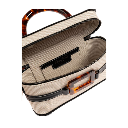 Vanity Belle Vivier Mini Bag Canvas