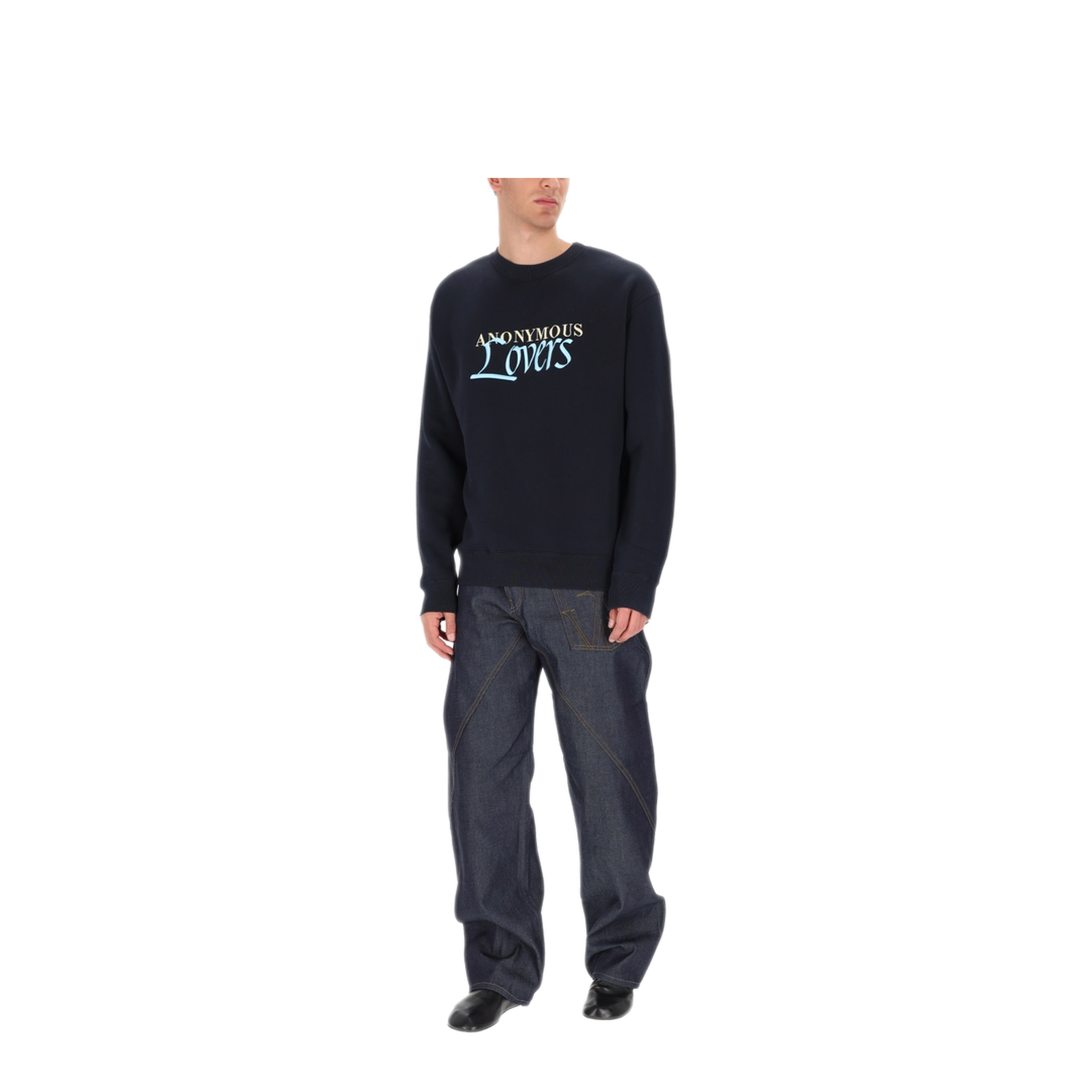 MAYFEYR - JW ANDERSON - Anonymous Lovers Sweatshirt - JW0258PG1905781