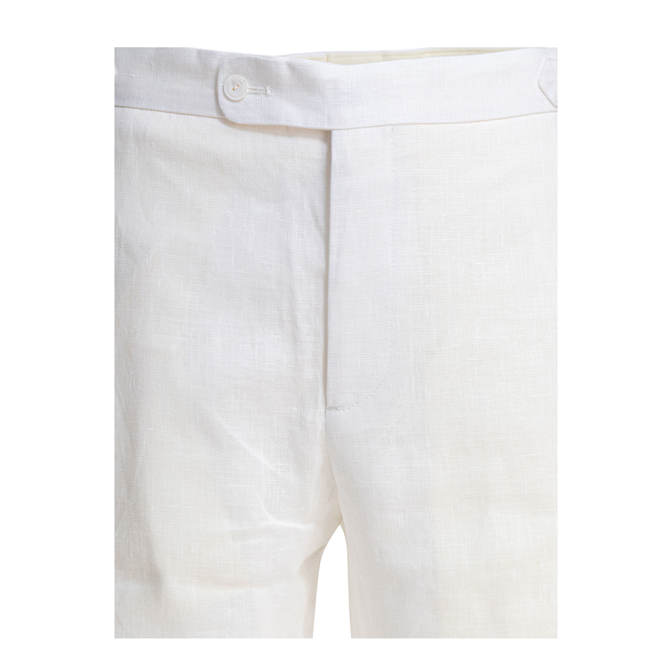 MAYFEYR - Bode - Linen Pants - MRS25BT008WHITE