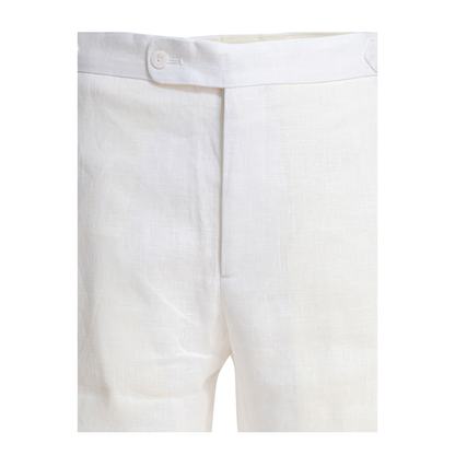 MAYFEYR - Bode - Linen Pants - MRS25BT008WHITE