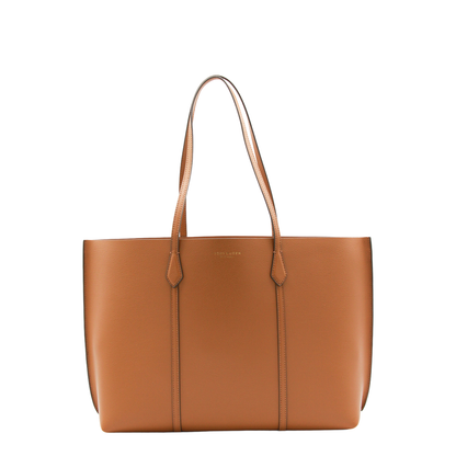 Perry Leather Tote - Autumn Brown