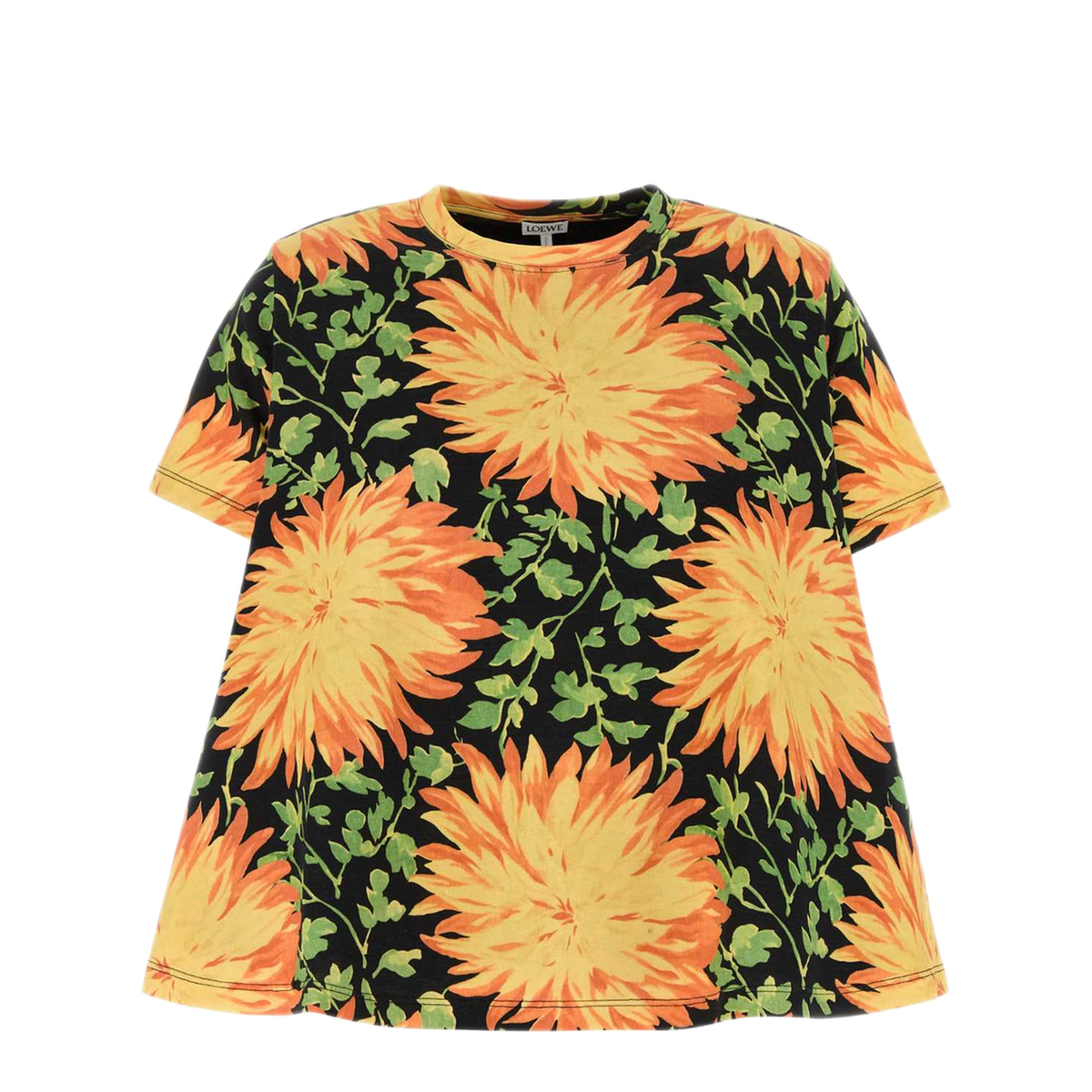 MAYFEYR - Loewe - Printed Cotton Blend T Shirt - S540Y22X72MULTICOLOR