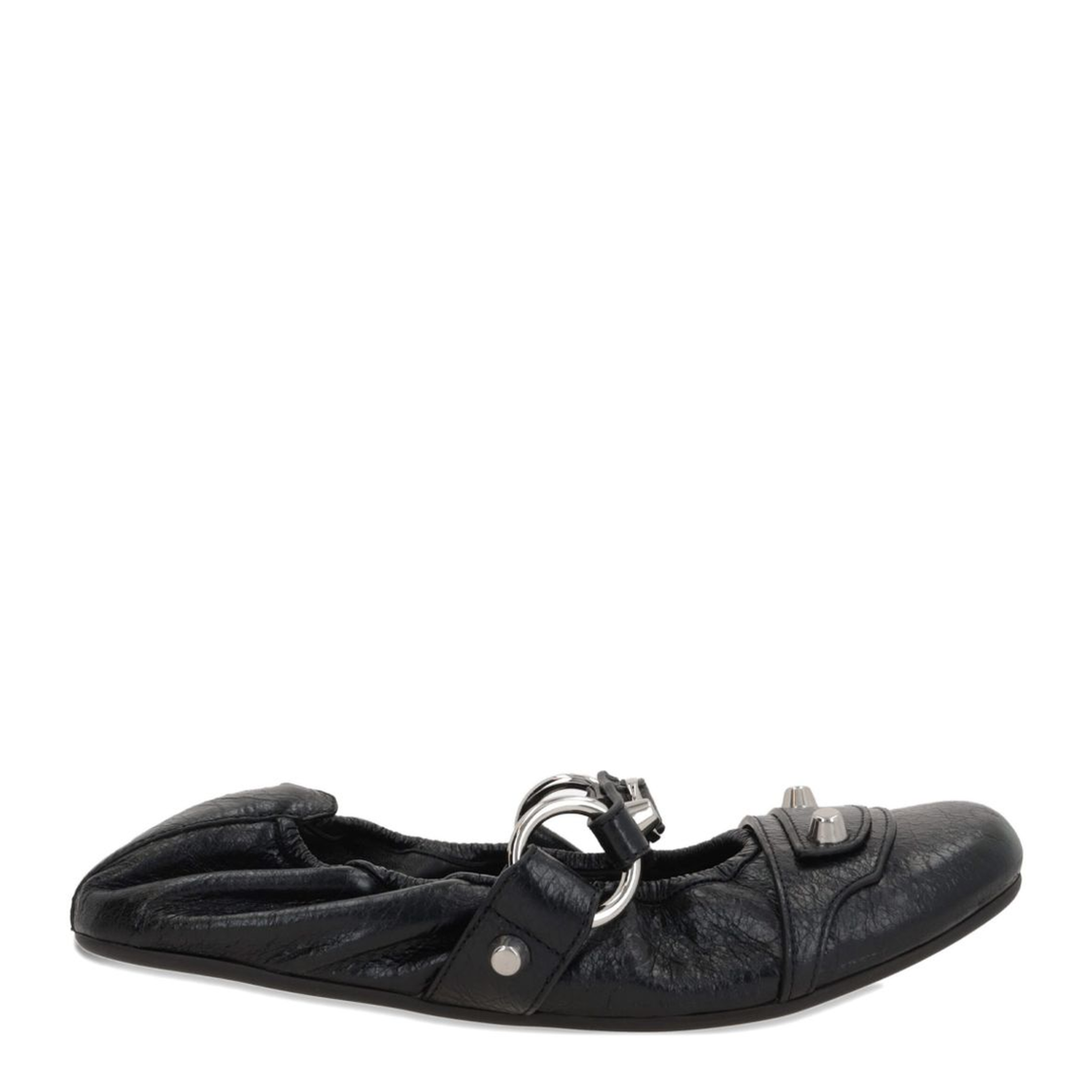 City Ballerina in Black/Silver