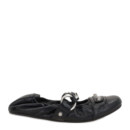 City Ballerina in Black/Silver