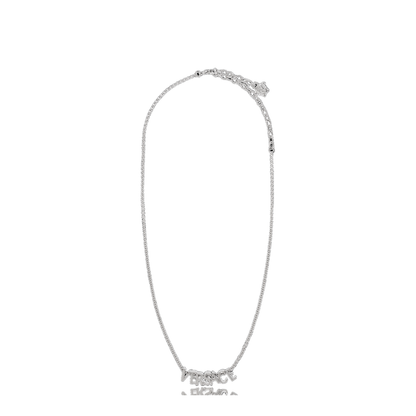 Necklace with logo