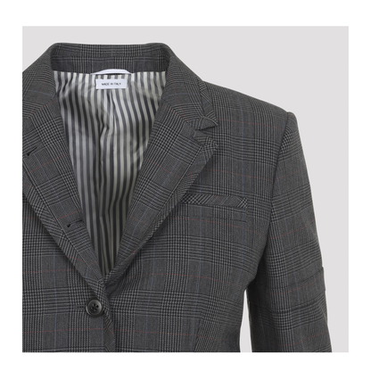 MAYFEYR - Thom Browne - Dark Grey Armhole Sport Coat - FBC010BF1304025