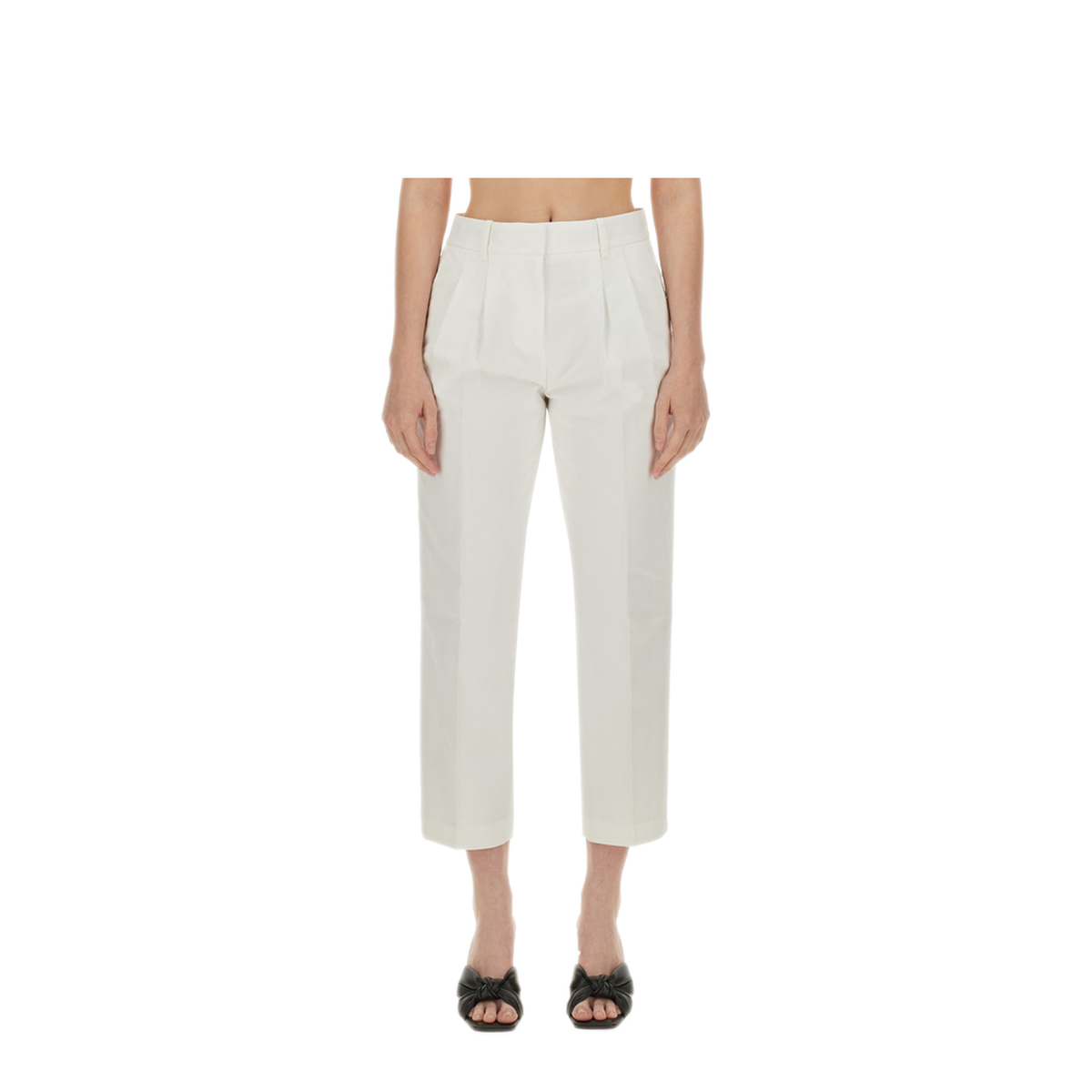 MAYFEYR - MICHAEL BY MICHAEL KORS - Cropped Pants - MR430NCATQ100WHITE