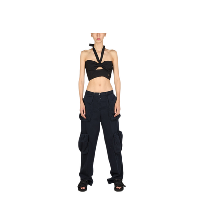 MAYFEYR - 1OFF - Top With Crossed Straps - 111312101B