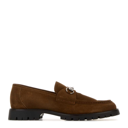 MAYFEYR - Gucci - Brown Suede Loafers - 8010580PV002835