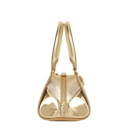 Mini Antigona East-West Bag in Laminated Leather