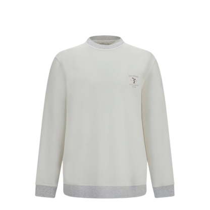 MAYFEYR - Brunello Cucinelli - Cotton Sweatshirt With Embroidery - MM8263390G