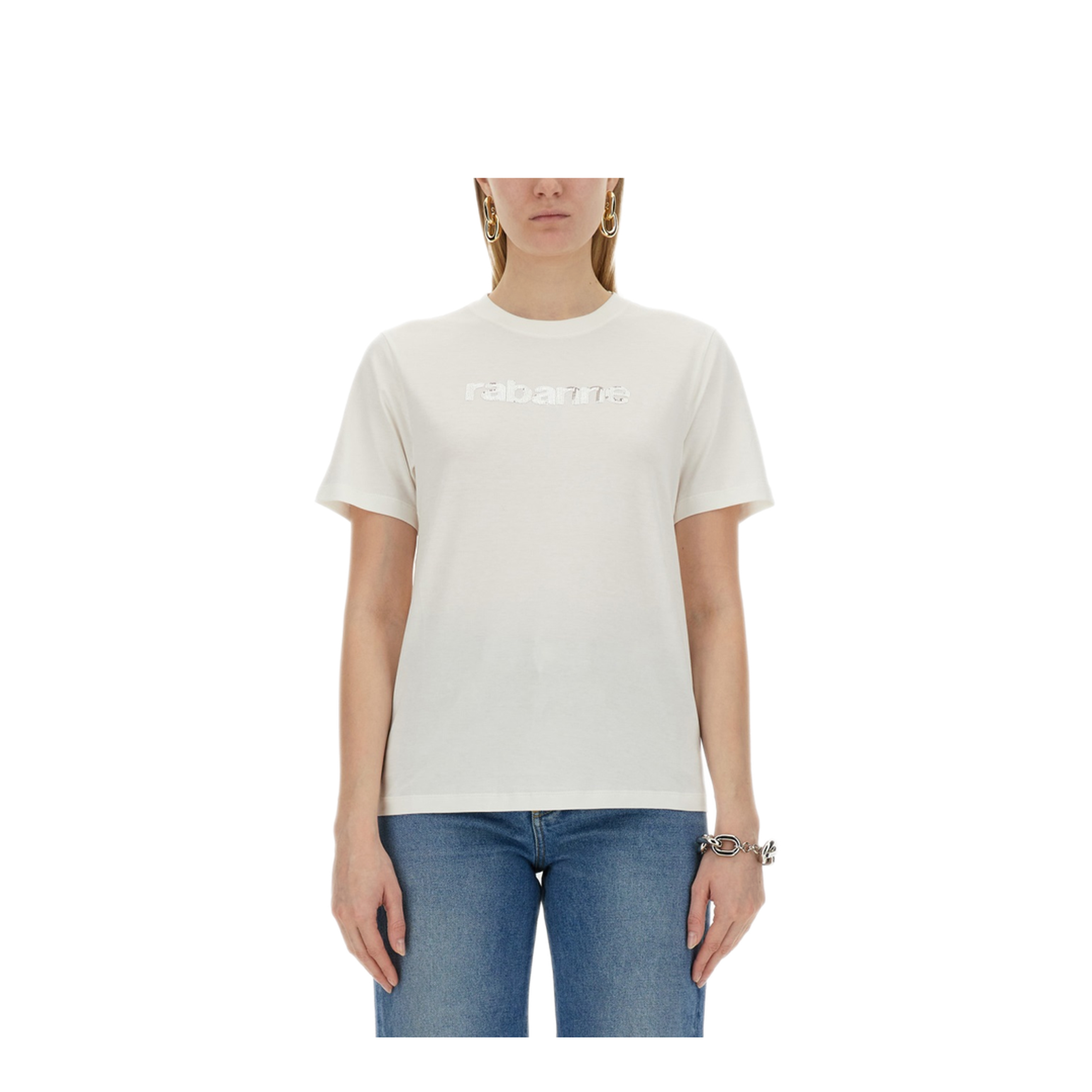 MAYFEYR - RABANNE - Cotton T Shirt With Logo - 24PJTE145CO0481P112