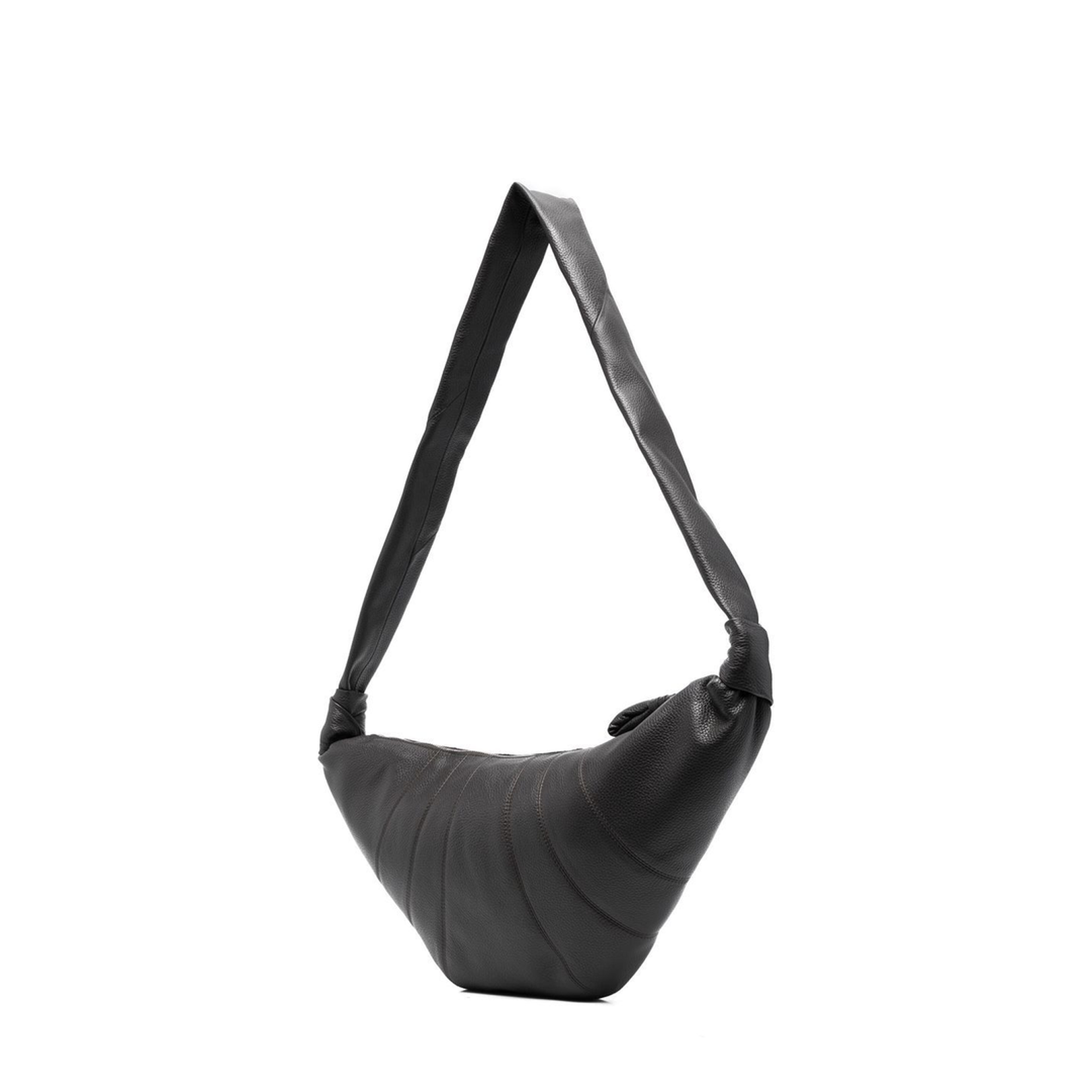 Croissant medium leather shoulder bag