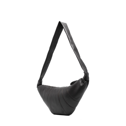 Croissant medium leather shoulder bag