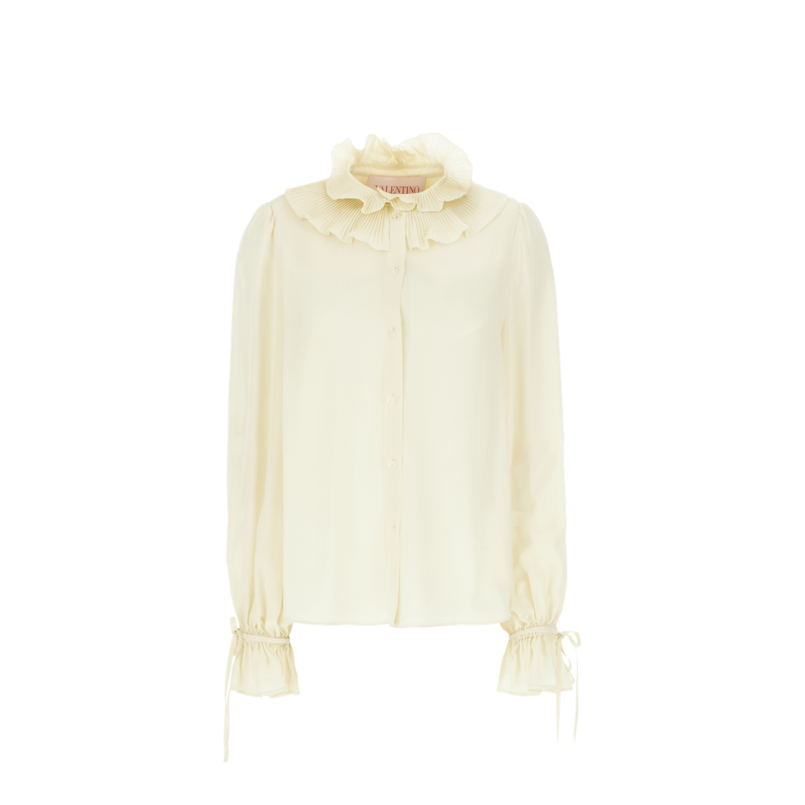 Cream Crepe Shirt