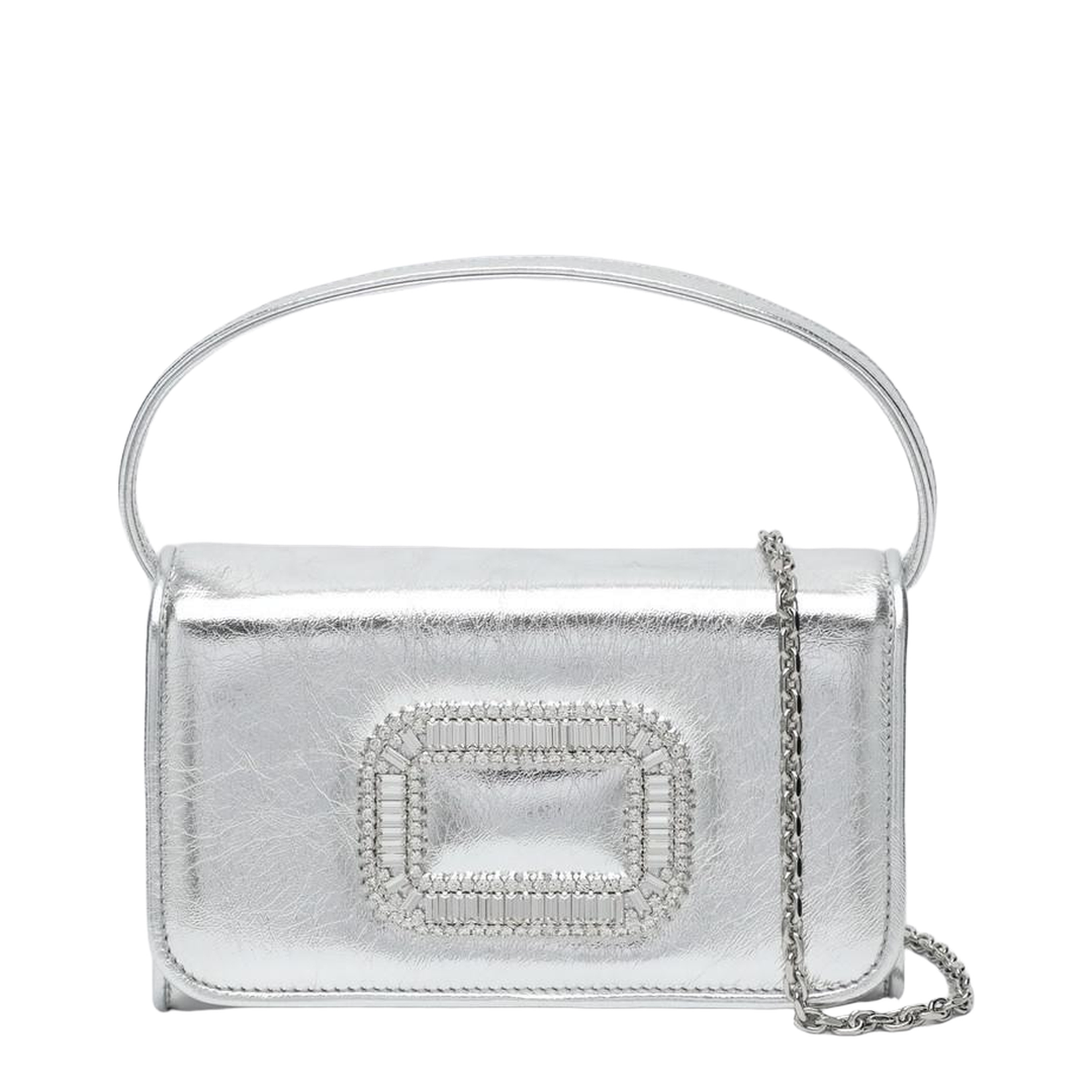 Silver Micro Pilgrim Bag