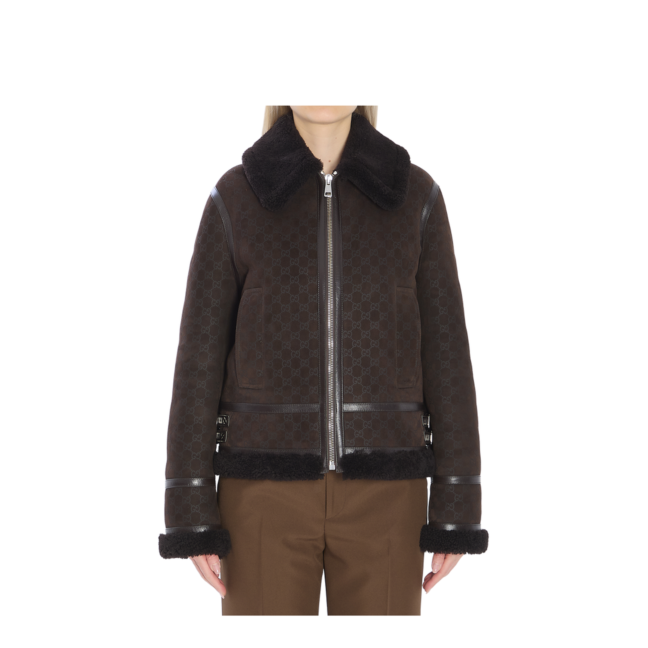 Chocolate Shearling Jacket