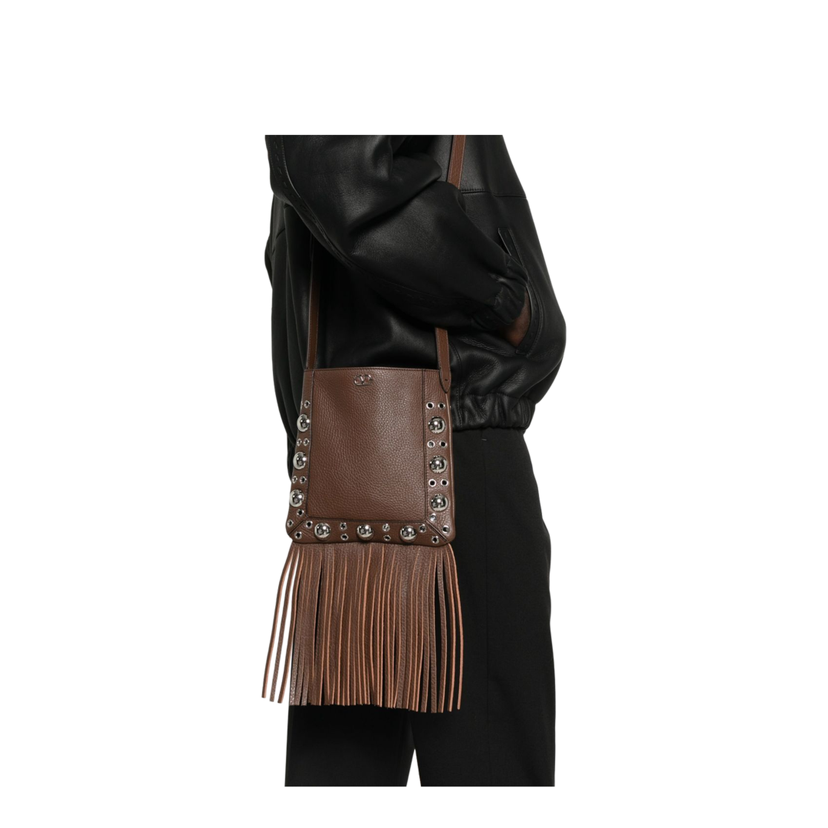 Nellcote Small Leather Crossbody Bag