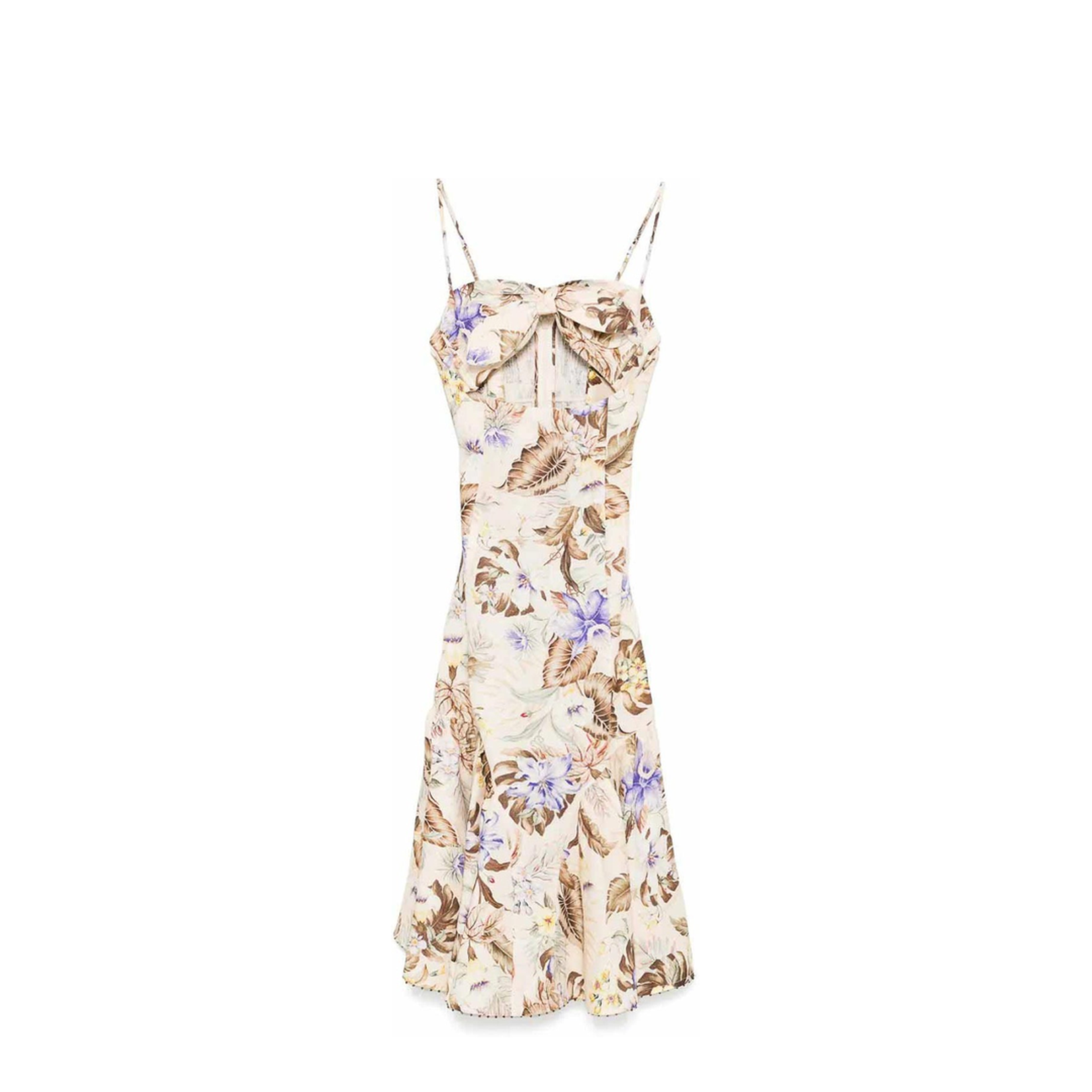 Coco Tie Front Midi Dress