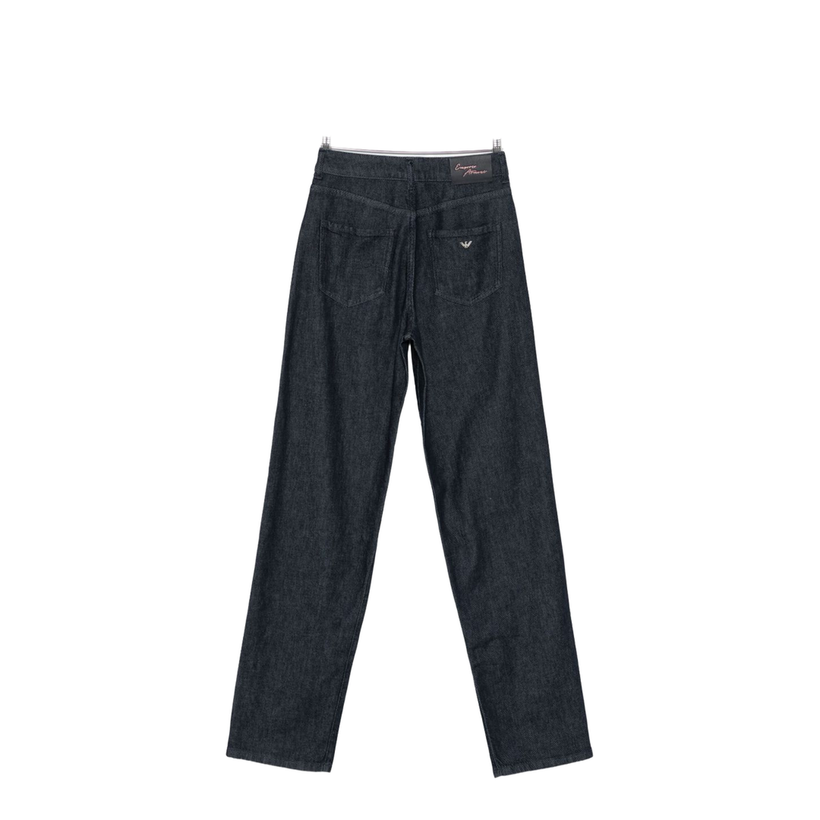 Wide-leg denim jeans