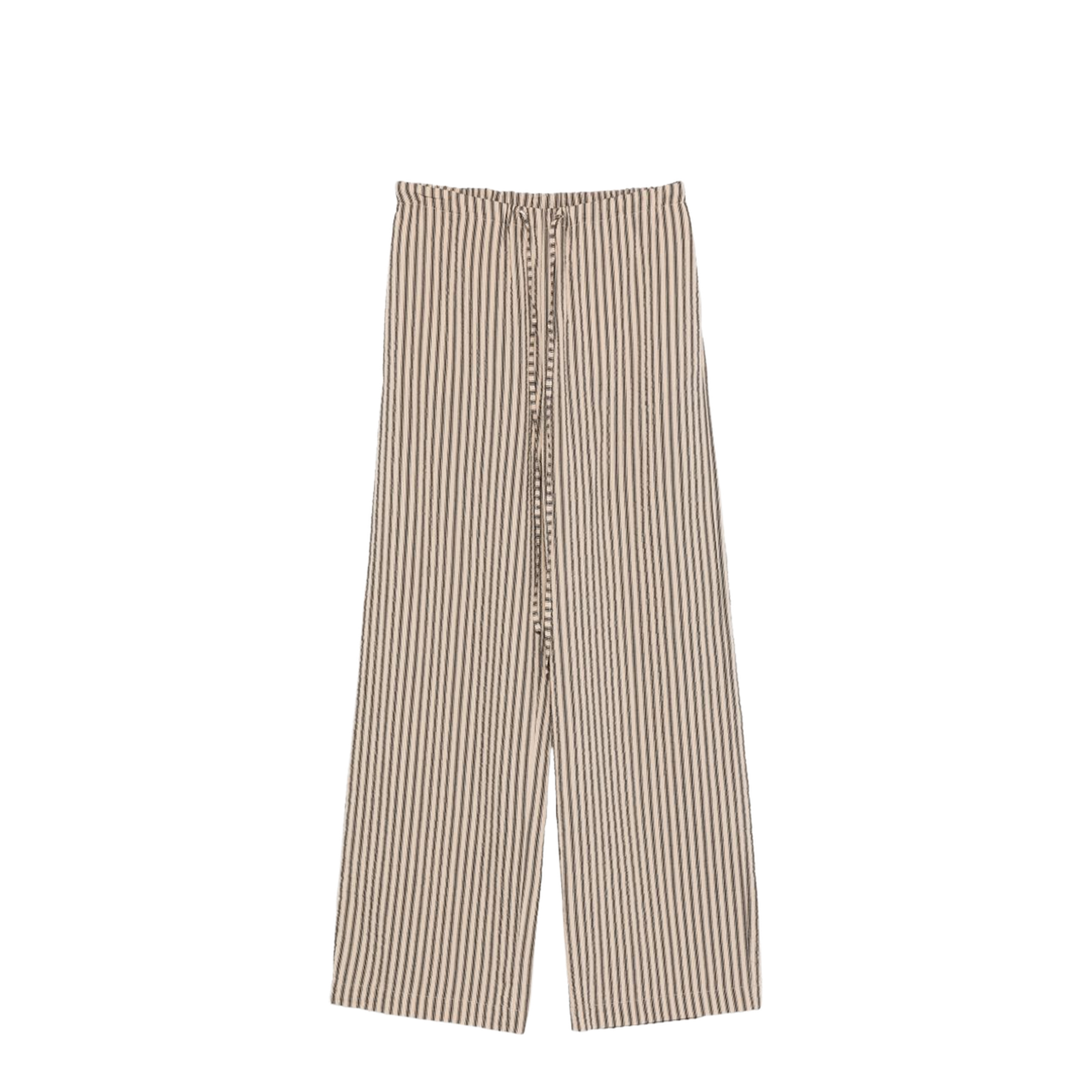 Wide Striped Pants