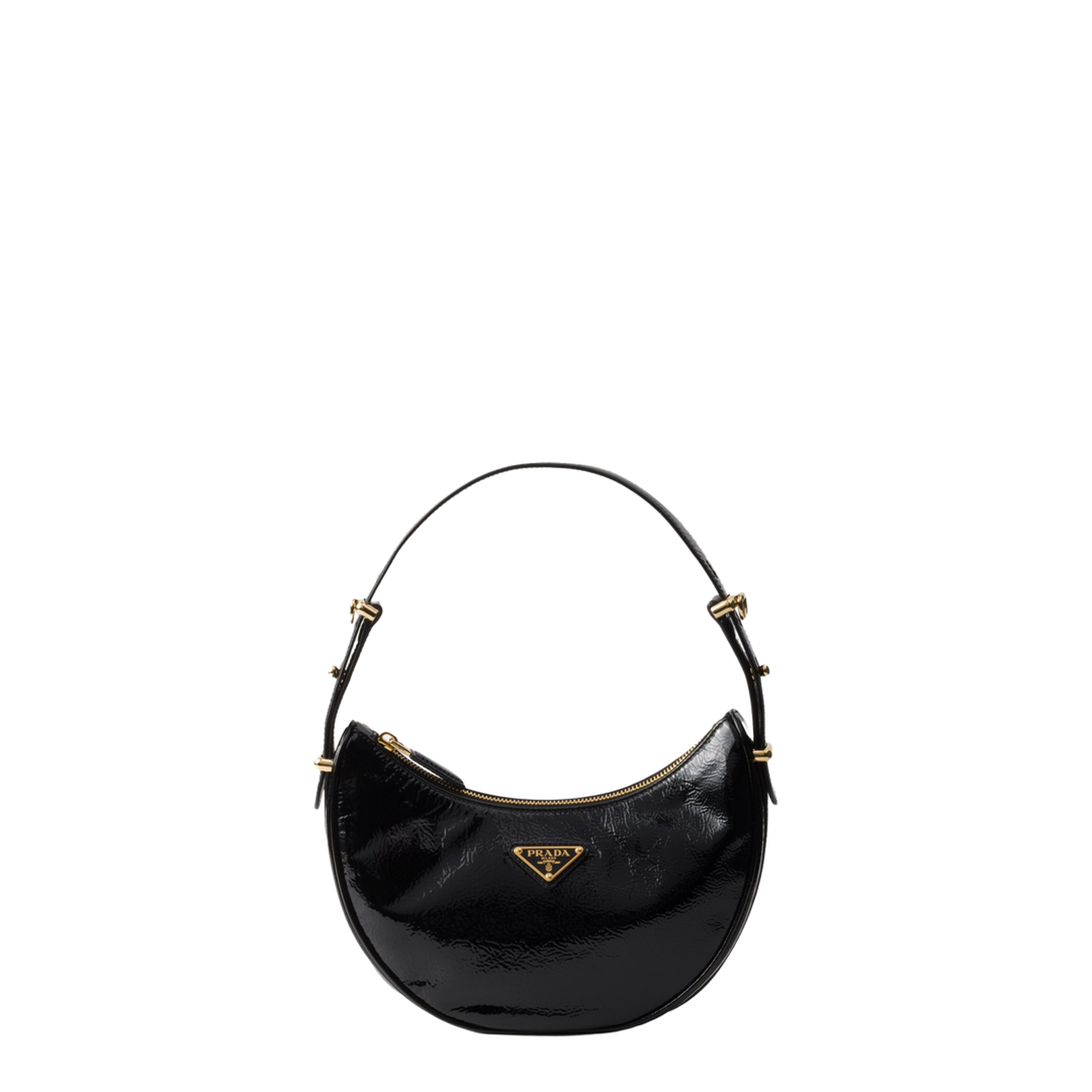 Prada Arqué Naplak Shoulder Bag