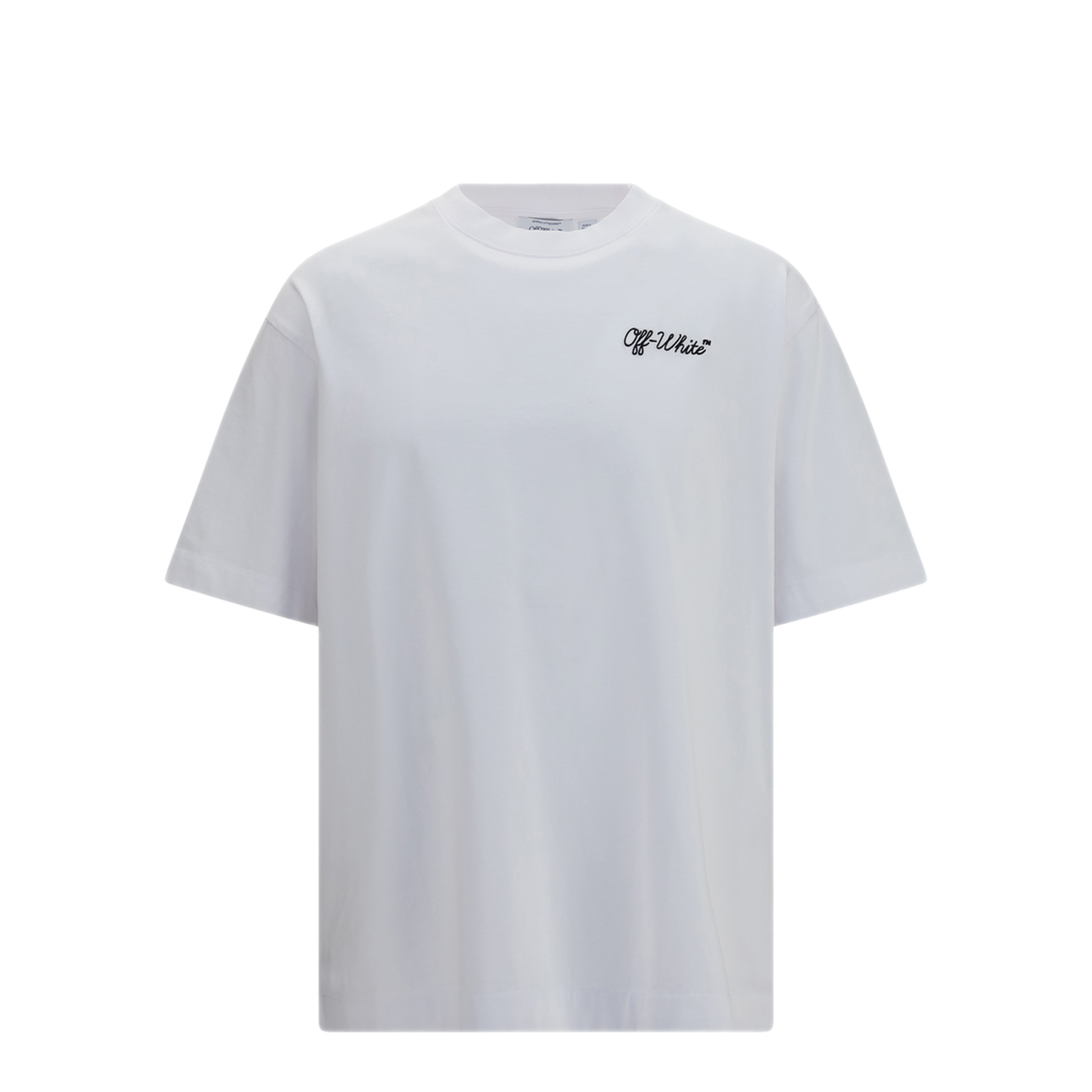 MAYFEYR - Off-White - Script Logo Skate T Shirt - OMAA120F26JER00510100