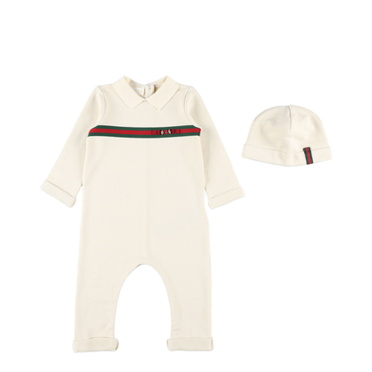 Two-Piece Ivory Set With Bit Detail