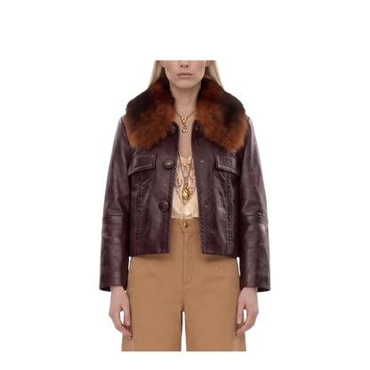MAYFEYR - Chloè - Short Leather Jacket - CH26ACV0522356F
