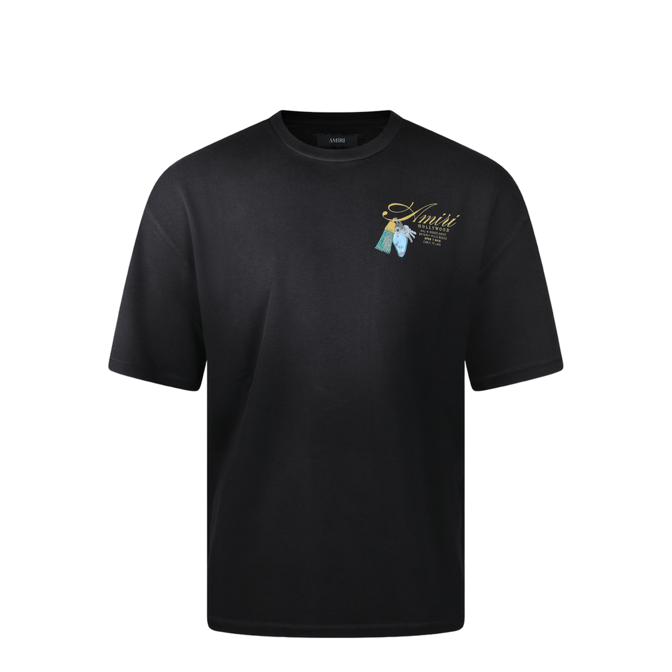 Logo Printed T-Shirts Black