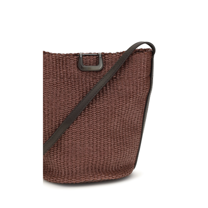 MAYFEYR - Brunello Cucinelli - Small Sartorial Bucket Bag In Raffia - MB96D2800