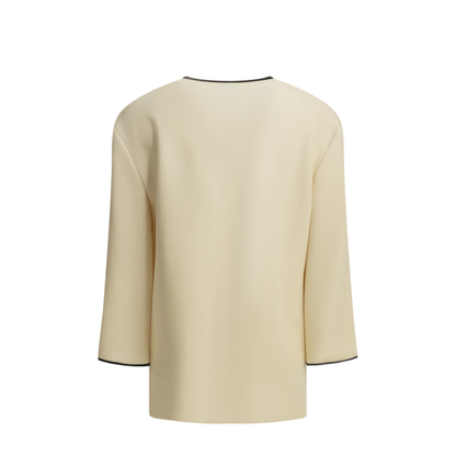 MAYFEYR - Valentino - Cady Couture Blouse - 9B3AECB01MM9Z7