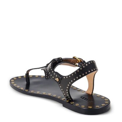 MAYFEYR - Isabel Marant - Joonya Studded Flat Sandals - SD0272FAD1B01S