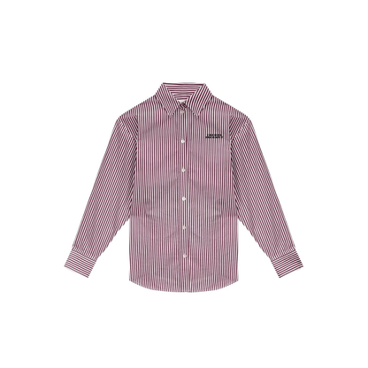 Striped Cotton Poplin Shirt
